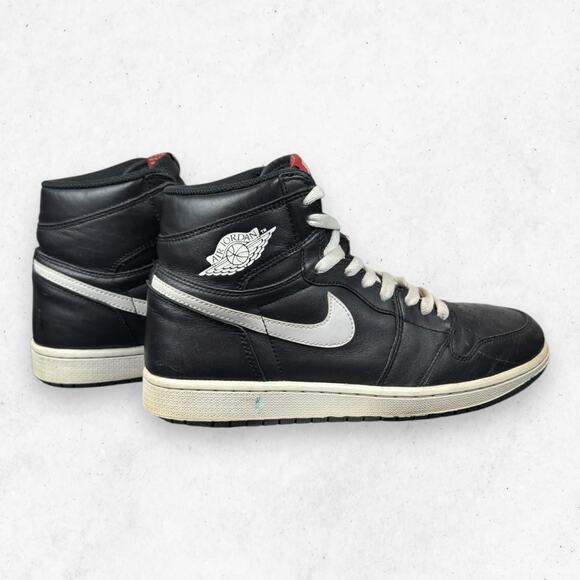 Air Jordan 1 Retro High OG Yin Yang Black Mens 9.5 Pre-Owned AJ1 2016 main image 6